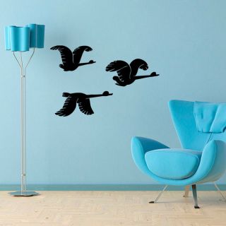 Flying Swans Vinyl Wall Decal Art   16024530   Shopping