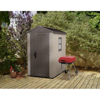 Keter Factor 6 Ft. W x 4.5 Ft. D Resin Tool Shed