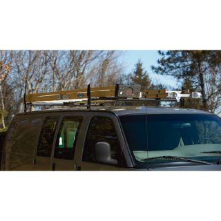 Ironton Multi-Fit Van Rack — 500-Lb. Capacity, Steel  Van Racks