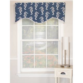 Anchors Away Cornice 52 Curtain Valance by RLF Home