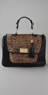 Rebecca Minkoff Cheetah Haircalf Covet Bag