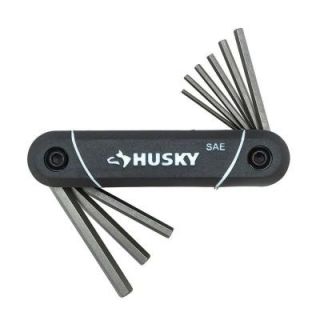 Husky SAE Folding Hex Key Set (9 Piece) HFHKS9PC