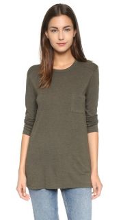 T by Alexander Wang Classic Pocket Pullover