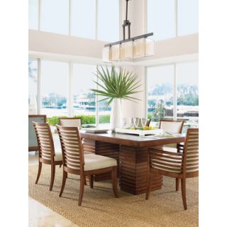 Tommy Bahama Home Ocean Club Peninsula Dining Table (Set of 30)