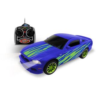 124 Blue Ford Mustang GT R/C Car