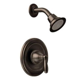 MOEN Brantford Posi Temp Single Handle 1 Spray Shower Faucet Trim Kit in Oil Rubbed Bronze (Valve Sold Separately) T2152ORB