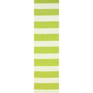 nuLOOM Serendipity Green Alina Stripes Area Rug