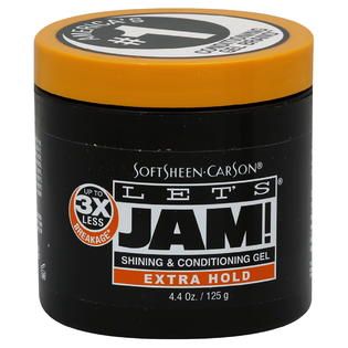 Lets Jam Shining & Conditioning Gel, Extra Hold, 4.4 oz (125 g)
