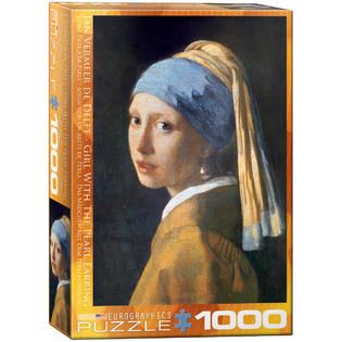 Vermeer Girl Pearl Earring   Toys & Games   Puzzles   Jigsaw Puzzles
