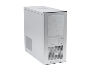 LIAN LI V PC V2100A PLUS Silver Aluminum ATX Full Tower Computer Case