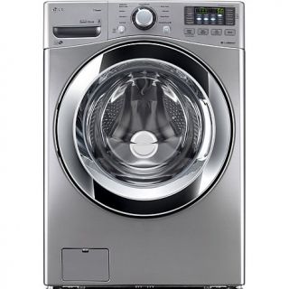 LG 4.3 Cu. Ft. Ultra Large Capacity Front Load Washer with Steam Technology   Stainless Steel   7885060