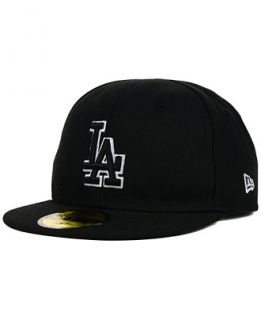 New Era Kids Los Angeles Dodgers Black and White 59FIFTY Cap   Sports