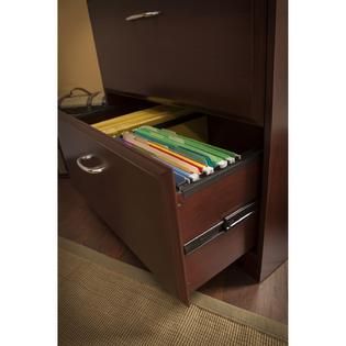 Bush  Furniture Harvest Cherry Cabot Collection 30 inch Lateral File