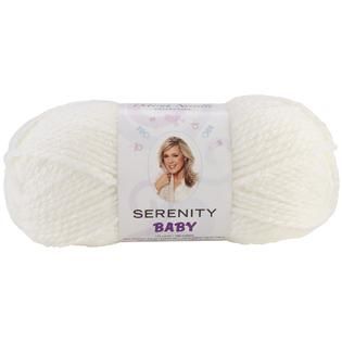 Deborah Norville Serenity Baby Solids Yarn White   Home   Crafts