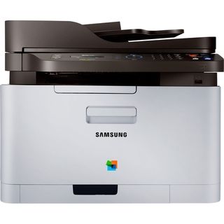 Samsung Xpress SL C460FW Laser Multifunction Printer   Color   Plain