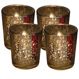 Biedermann and Sons Rustic Glass Votive Candle Holder