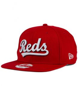 New Era Cincinnati Reds XL Script 9FIFTY Snapback Cap   Sports Fan
