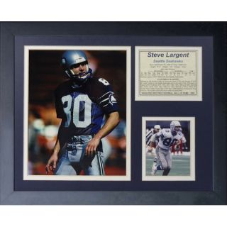 Steve Largent Framed Memorabilia by Legends Never Die