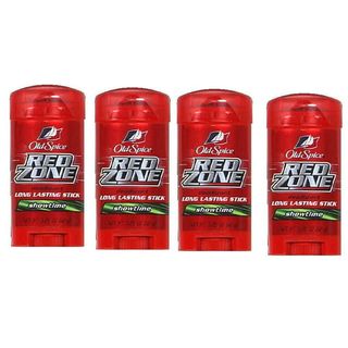 Old Spice Red Zone Showtime Deodorant (Pack of 4)