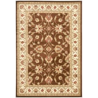 Safavieh Lyndhurst Brown/Ivory 6 ft. 7 in. x 9 ft. 6 in. Area Rug LNH553 2512 7