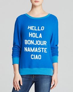 WILDFOX Sweatshirt   Say Hello