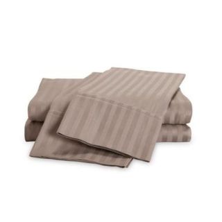 650 Thread Count   Egyptian Cotton Striped Sheet Set by ExceptionalSheets