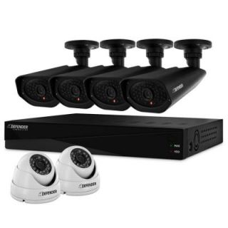 Defender 8 Channel 960H 2TB Surveillance DVR with (4) 800TVL Bullet and (2) 800TVL Dome Cameras 21362