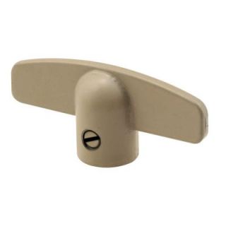 Prime Line Tee Handle Crank, 9/32 in. Bore, Driftwood, Peachtree H 3812