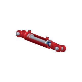 NorTrac Heavy-Duty Welded Cylinder — 3000 PSI, 2in. Bore, 6in. Stroke  3000 PSI Welded Clevis Cylinders