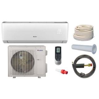 GREE Vireo 30,000 BTU 2.5 Ton Ductless Mini Split Air Conditioner and Heat Pump Kit   208 230V/60Hz VIR30HP230V1AKIT