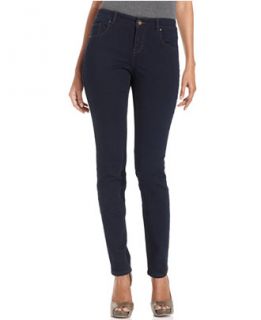 Style & Co. Petite Curvy Fit Skinny Rinse Wash Jeans