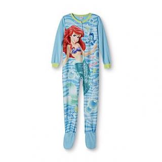 Disney The Little Mermaid Girls Footed Pajamas   Kids   Kids