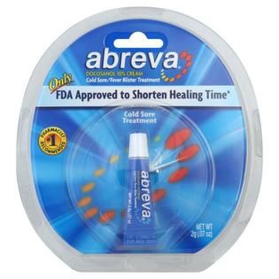 Abreva Cold Sore/Fever Blister Treatment 0.07 oz (2 g)   Health