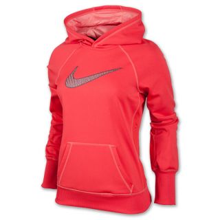 Nike Swoosh Out Womens Pullover Hoodie   516975 635