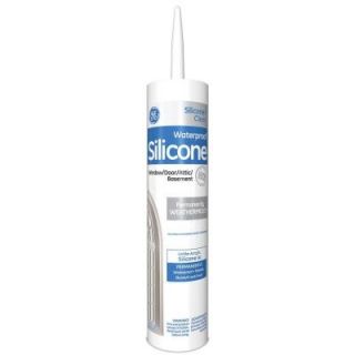 GE All Purpose Silicone I 10.1 oz. Clear Window and Door Caulk GE012A 24C