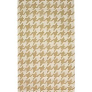 Home Decorators Collection Houndstooth Beige 8 ft. x 11 ft. Area Rug 0166940810