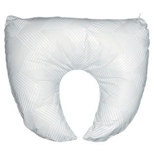 DMI® Crescent Pillow Mate, White Poly/Cotton, 14 x 12 x 3