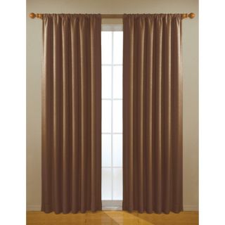 Eclipse Curtains Patio Door Rod Pocket Window Single Curtain Panel