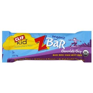 Clif Kid Chocolate Chip Z Bar, 1.27 oz (Pack of 18)