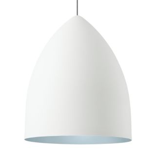 LBL Signal Grande Rubberized White Exterior with Blue Interior LED