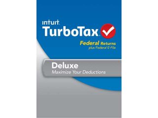 Intuit TurboTax Deluxe Federal 2013 For Mac   