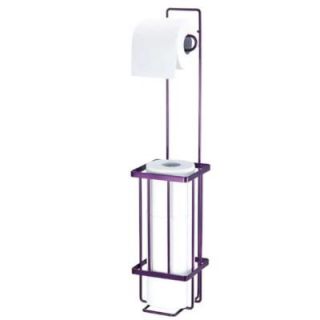 Hopeful Freestanding Toilet Paper Holder in Purple BA110040 4NP