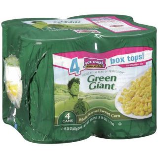Green Giant? Whole Kernel Sweet Corn 4 15.25 oz. Cans