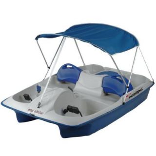 Sun Dolphin Sun Slider 5 Person Pedal Boat with Canopy 72141