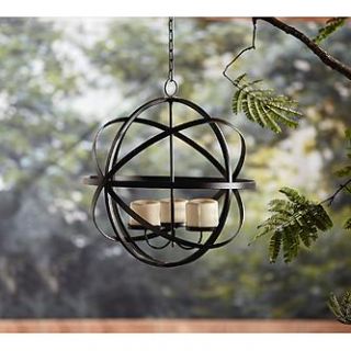 Garden Oasis Candle Sphere Chandelier   Outdoor Living   Outdoor