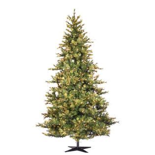 Vickerman 7.5 Pre lit Mixed Country Pine Slim Tree with 650 Clear