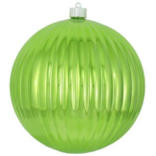 Christmas by Krebs 6 Ct Limeade 200mm Christmas Ripple Ornament