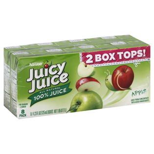 Juicy Juice  100% Juice, Apple, 8   4.23 fl oz (125 ml) boxes [1.05 qt