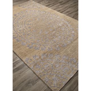 Hand Knotted Floral Pattern IvoryBrown (8x11 ) Area Rug   17152153