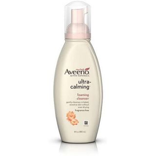 Aveeno(R) Ultra Calming Foaming Cleanser Pump Cleansers 6 Oz